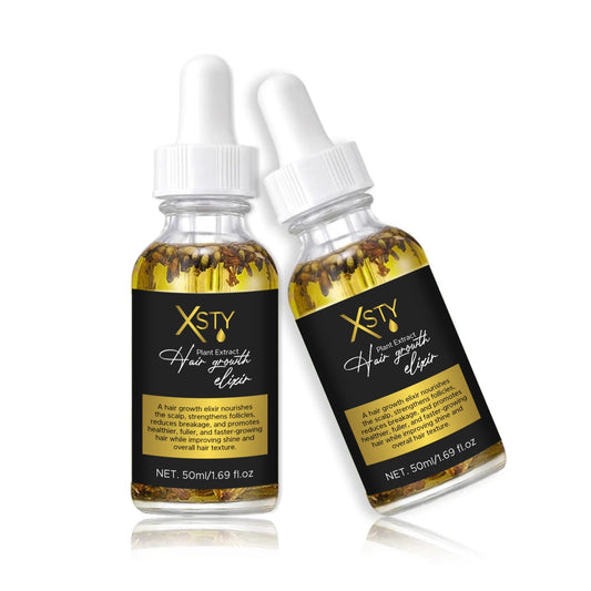 Xsty Natural Organic Rosemary Castor Almond Oil Men Women Scalp Care Serum Hair Treatment Growth Oil