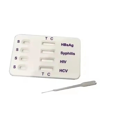 One-Step Rapid Test HIV HBsAg HCV Combo Kit for Syphilis Detection Household Medical Device