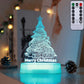 Christmas Decoration 3D Lamp Acrylic LED Night Lights New Year Valentines Day Christmas Kids Gift Christmas Ornaments